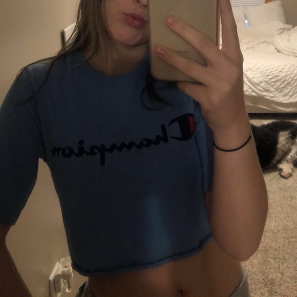 Champion cropped t shirt - Picture 2 of 2